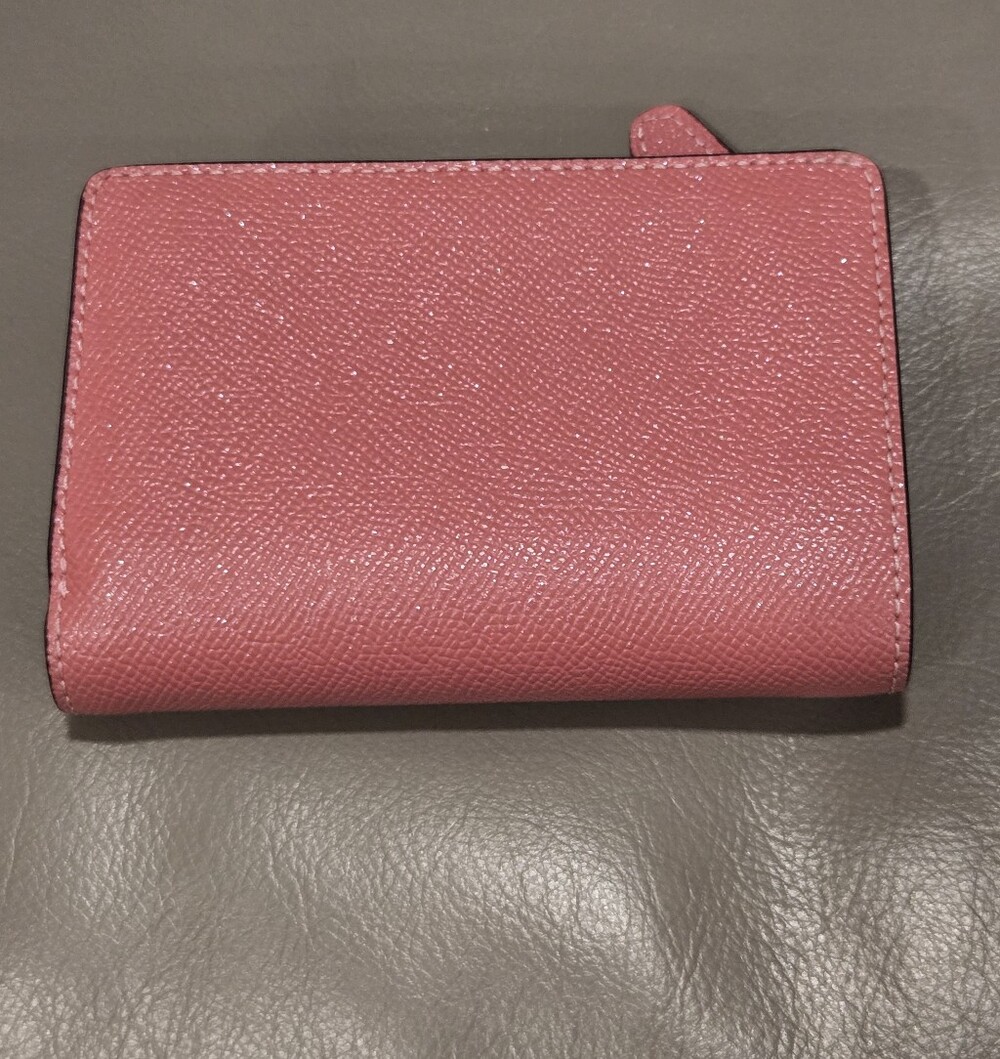 Coach Mini Bennett Satchel and Wallet Set - Glitter Peony Pink - Picture 12 of 16